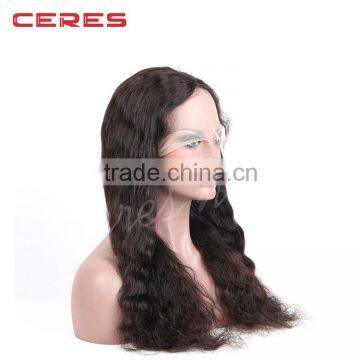 New Fashion Fluffy Healthy Long Curly Synthetic Full Wig As Real Hair Brown Celebrity Synthetic 19