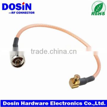 N type male to MCX R/A male RG316 RG178 RG179 RF Pigtail Cable