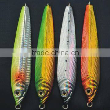 Slow Sinking Jigging Lure Classic Lead Fishing Bait of 2015