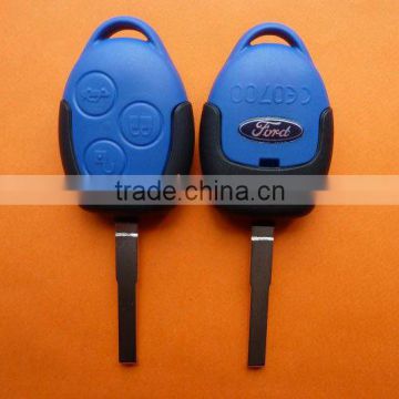 Ford Focus and Mondeo 3 button remote key blank with blade,ford key shell,ford key case