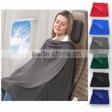 Travel Blanket in blue colour