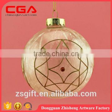 Christmas ball Christmas decoration high glass Christmas ornaments