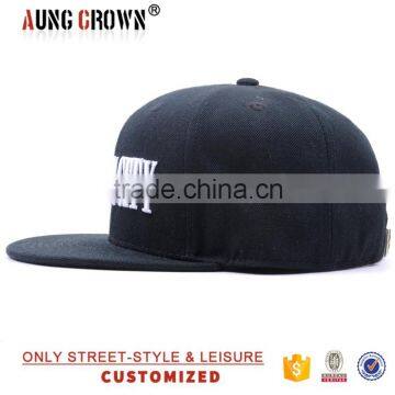 3D Puff Embroidery Snapback Cap photo-4
