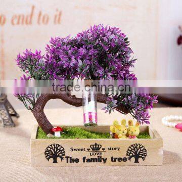 Promotional Complimentary Gift Japanese Mini Garden Pharma Gift , Wedding Gift Wall Clock photo-2