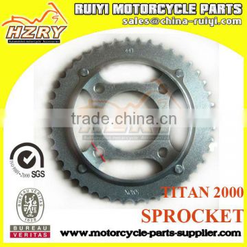 Motorcycle parts, TITAN2000 Motorcycle rear sprocket