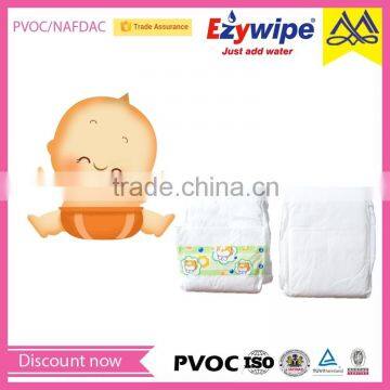 Soft breathable baby disposable diaper with ecnomical price