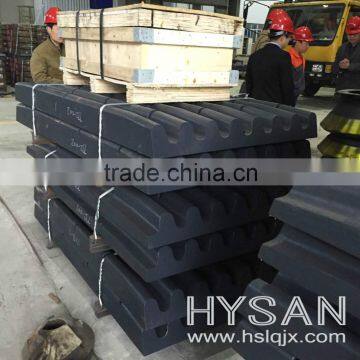 Alloy steel jaw plate wear parts