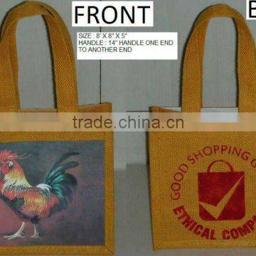 Promotional & fashionable Jute bag