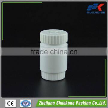 Wholesale Medical Grade White 100 cc Plastic Pill Bottle with Temper Evident Lid for Pill or Capsule