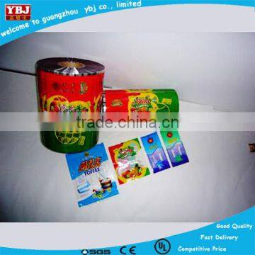 Food packaging pack plastic film