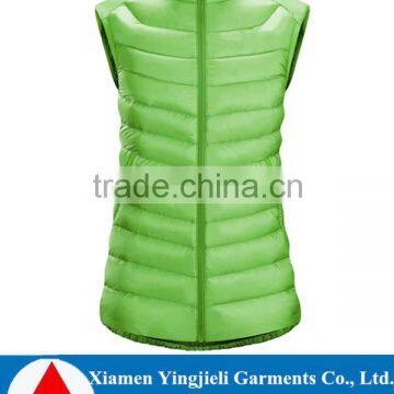 Women slim fit warm down vest