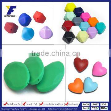 Wholesales Soft Food Grade Teething Silicone Beads                        
                                                                                Supplier's Choice