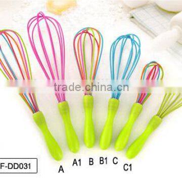 Egg Whisk, Balloon Whisk Set, Milk and Egg Beater Blender - Kitchen Utensils for Blending