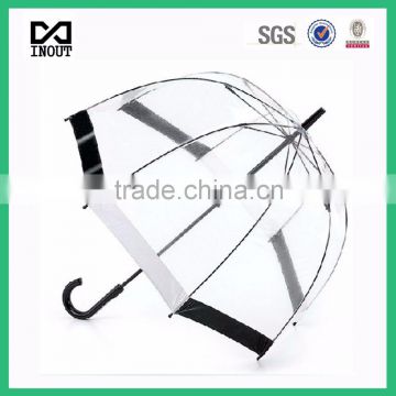 23''*8K Clear PVC Umbrella,Umbrella PVC ,Transparent dome Umbrella