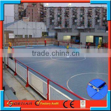 Guangzhou roller hockey sports court in Artificial Grass and Sports Flooring