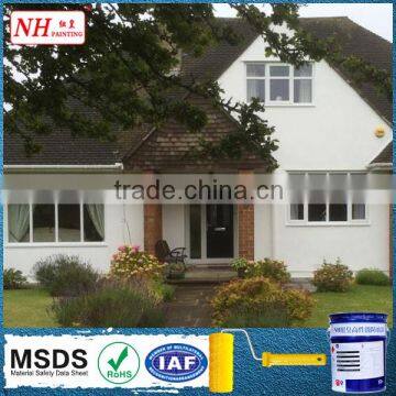 Enhanced antimicrobial latex paint