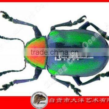 Silicone rubber insects