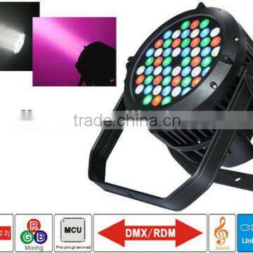54pcsX3W RGBW DMX LED PAR Light/LED Par Can