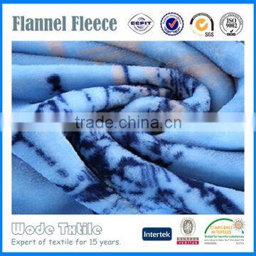 2016 China Hot Sale DTY150D/288F Custom Flannel Fabric Printing