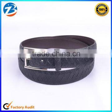 Low Price Factory Skinny OEM Promotion Durable PU Belt For Mans