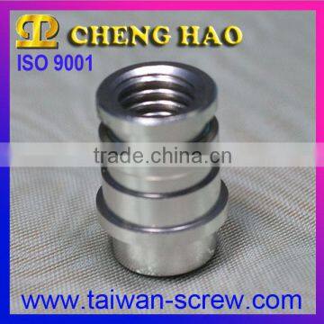 custom aluminum parts nut insert