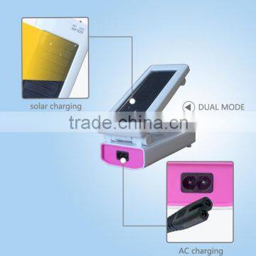 4 Colors Solar Led Rechargeable Powered Light Lamp Table Lamp photo-4