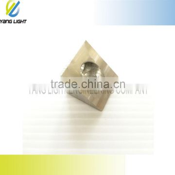 Made in Taiwan CNC mouldules corner connector angle triangle Aluminium corner connector