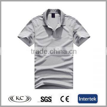 austrilia cheap price popular men grey short sleeve polo shirt with pocket