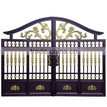 2015 High Quality Remote Control cheap wrought iron gates Garden Gate