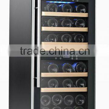 125L red wine cellars glass door