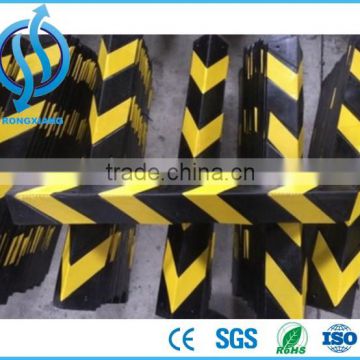 reflective rubber corner guard for parking lot