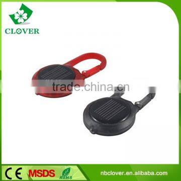 CL0322 ABS Mini 1 Led Solar Mini Led Keychain With Carabiner photo-2