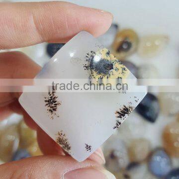 Wholesale Tear-Shaped Agate Druzy Pendants