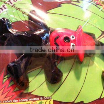 TPR sticky venting toys with smiling face