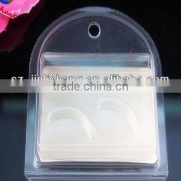 custom designed clear plastic eyelash packaging box