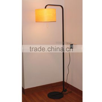 E27 bulb light wooden black base floor lamp for living room,Black base floor lamp for living room F1017-1                        
                                                                                Supplier's Choice