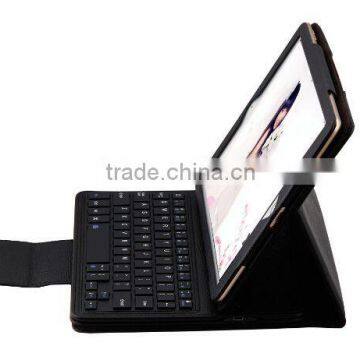 Bluetooth 3.0 Keyboard Leather Case Wireless Leather Keyboard Case with Removable Keyboard for iPad Pro 9.7"