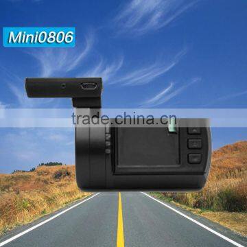 Full HD 1296P upgrade car dvr mini 0806 with Ambarella A7LA50 chipset with GPS tracker