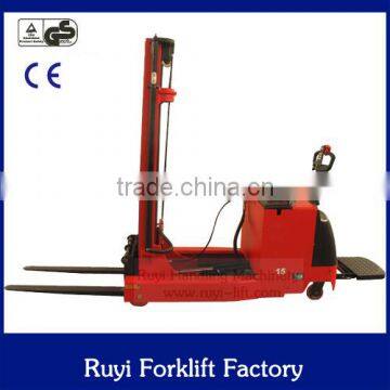 mini electric Forklift reach stacker tire PU wheel