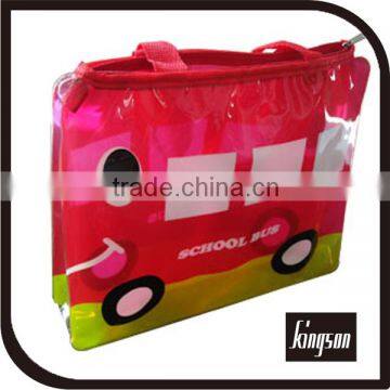 car bag PVC colorfull bag pvc zipper bag