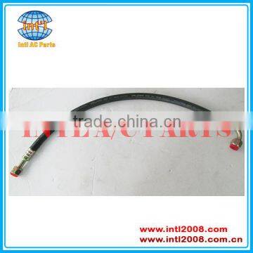 Auto a/c 24 inch universal reduced hose assembly with fitting flare streel joint