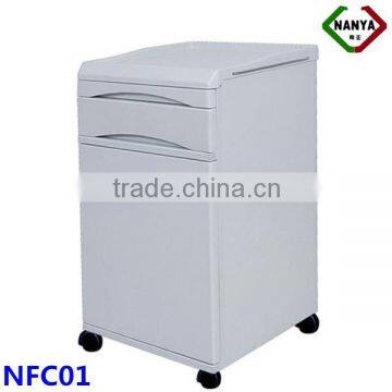 NFC01 Chinese Plastic ABS Medical Hospital Bedside Cabinet