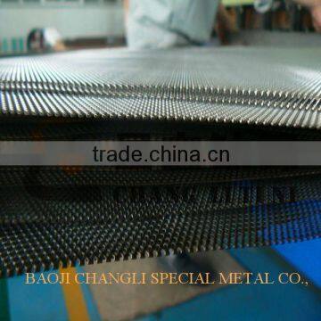 Perforated titanium mesh sheet
