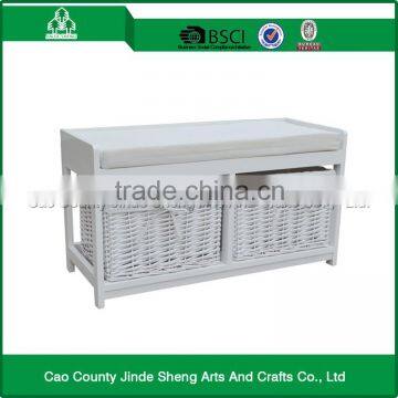 China Factory Wholesale Shoe Wooden Bench / Shoe Changing Bench photo-3