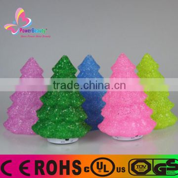 Fashion Christmas tree bluetooth speaker with led light,shenzhen bluetooth speaker,mini plastic christmas trees