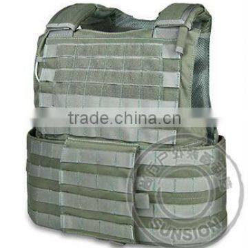 Ballistic vest adopt 1000D Cordura or nylon bullet proof vest has passed USA HP lab test suitable for army