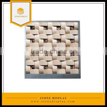 stone sample display board