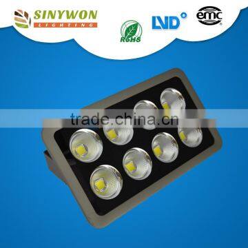 Super Brightness 80Ra 0.9PF Epistar 85-265V 400w Led Flood Light