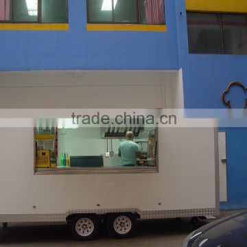 fast churros towable food mobile kitchen cart vending trailer for sale