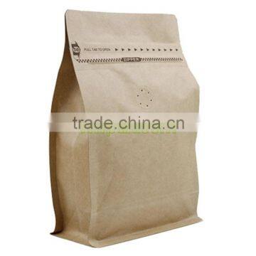 Customized Side Gusset Flat Bottom Bag With Zip photo-3